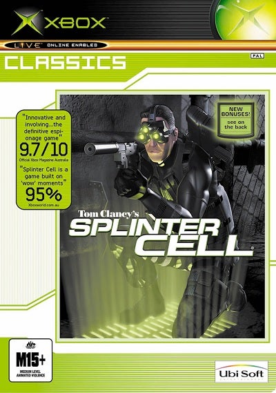 Ubisoft Tom Clancys Splinter Cell Classics Xbox Game